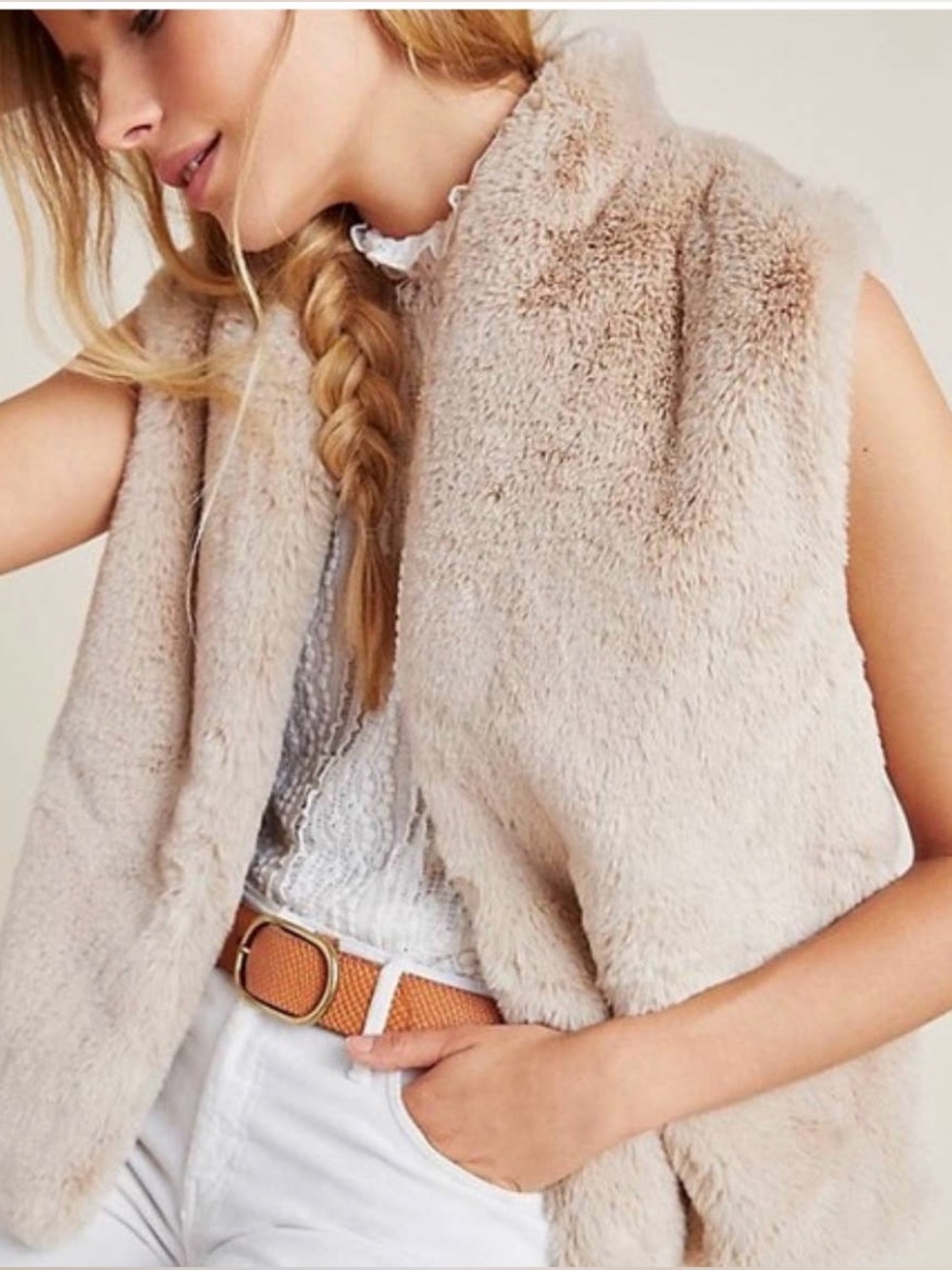 Velvet by Graham & Spencer Chelle Faux Fur Vest